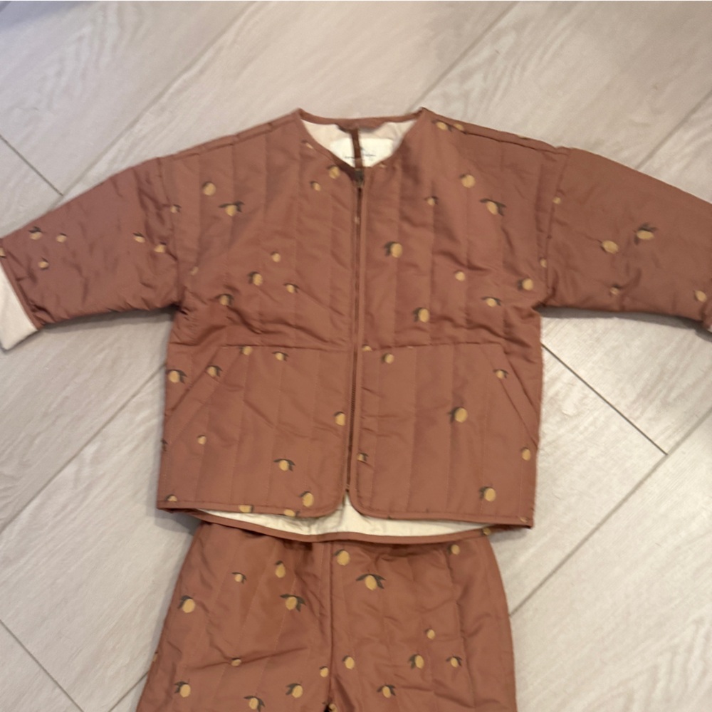 Konges Slojd Dusty Lemon jacket - never worn, 3Y